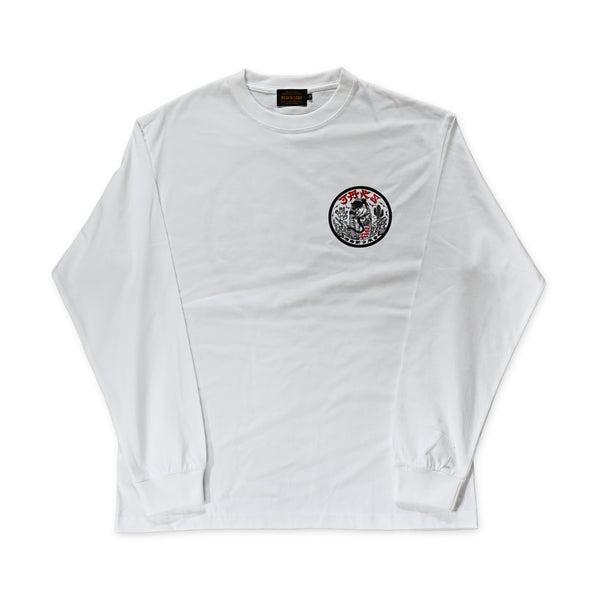 JAKS x 画工遊鷹コラボレーションロンT WHITE
