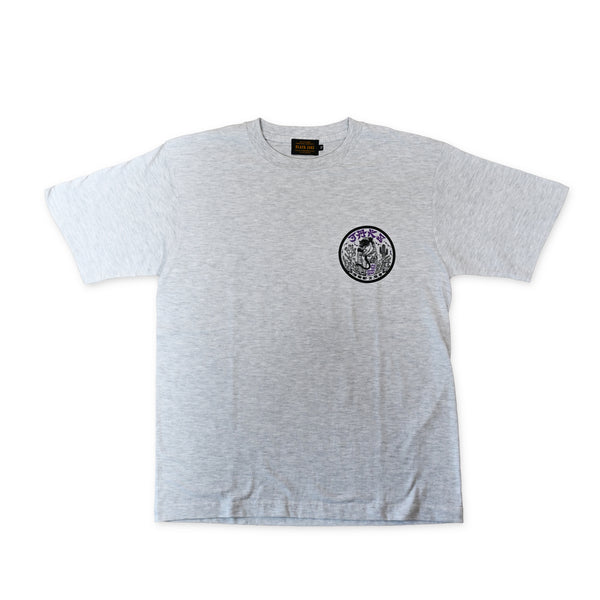 JAKS x 画工遊鷹コラボレーションT- Shirts. Ash Grey