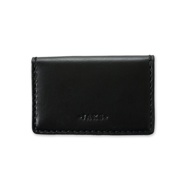 BLACK JAKS - COMPACT CARD CASE - BLACK