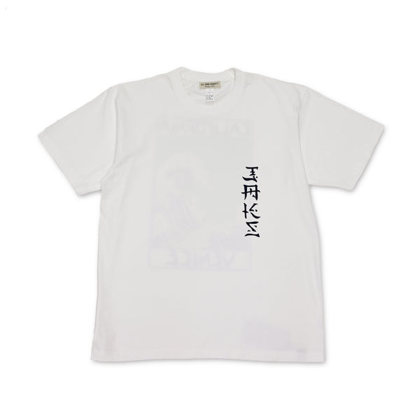 BLACK JAKS x ILL ONE EIGHTY - AMERICAN WAVE S/S TEE - WHITE