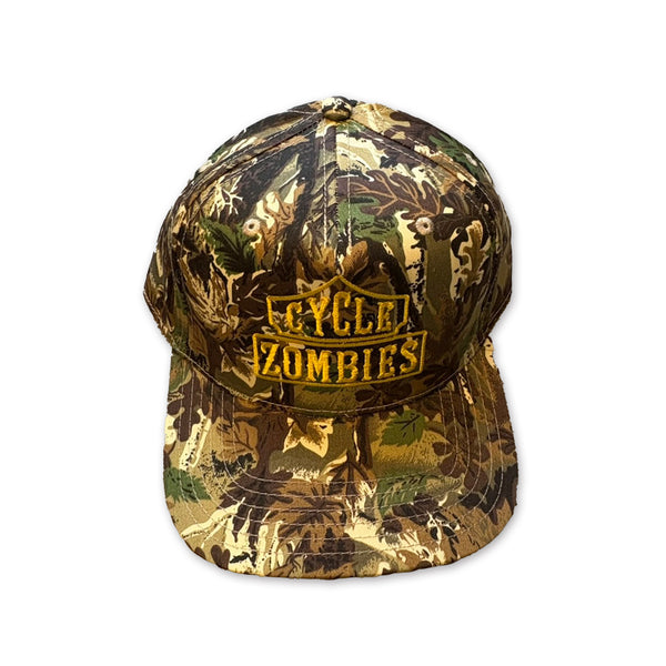 CYCLE ZOMBIES - LOGO CAP - CAMOUFLAGE PATTERN