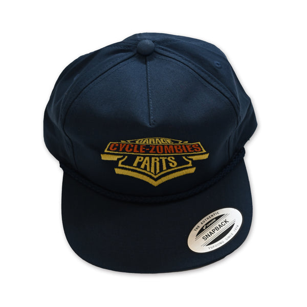 CYCLE ZOMBIES - LOGO CAP - NAVY