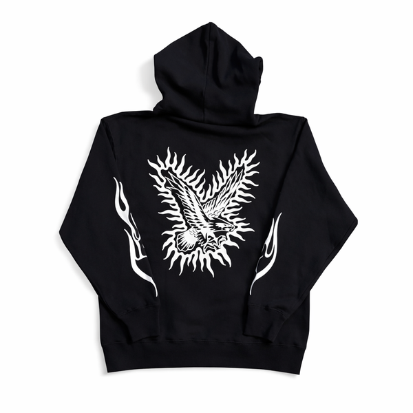 PAWG×BEWARE CHOPPER - EAGLE CREW PARKA - BLACK