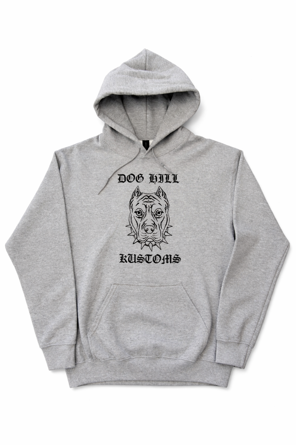 DOGHILL KUSTOMS - OG LOGO HOODIE - GRAY