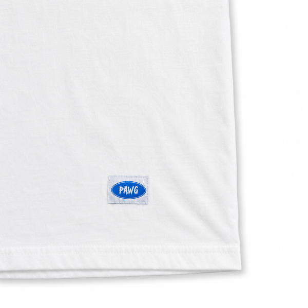 PAWG - ORIGINAL PIGMENT TEE - WHITE