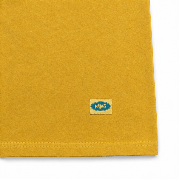 PAWG - ORIGINAL PIGMENT TEE - YELLOW