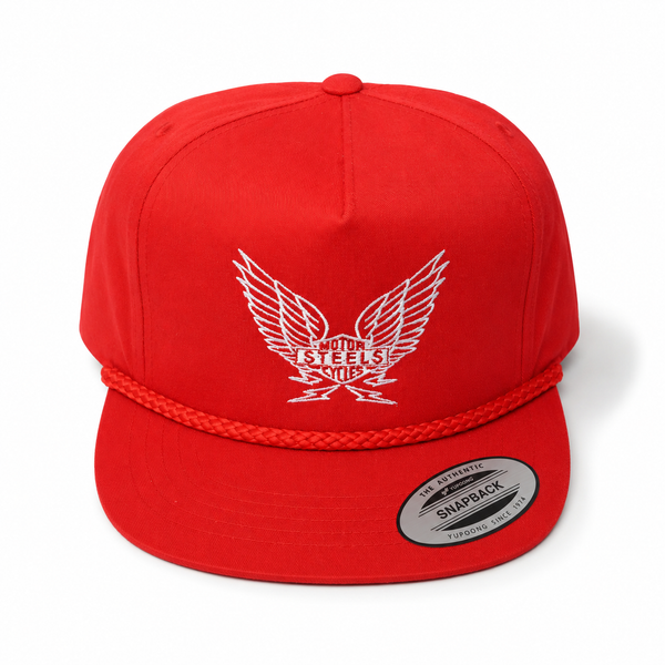 STEELS - MOTOR LOGO CAP- RED