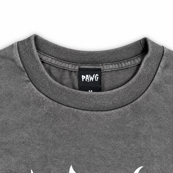 PAWG - HELL L/S TEE -FADED GLAY