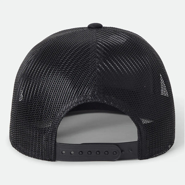 BRIXTON - DANTON NP TRUCKER HAT - BLACK