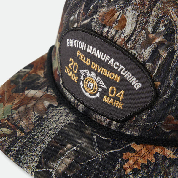 BRIXTON - DIVISION NP MP SNAPBACK - TREE CAMO