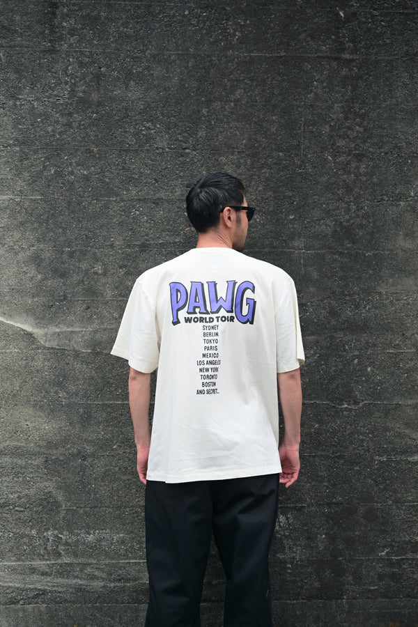 PAWG - WORLD TOUR TEE - WHITE