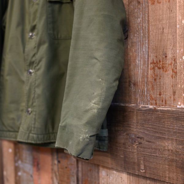 US.NAVY A2 デッキジャケット カーキー