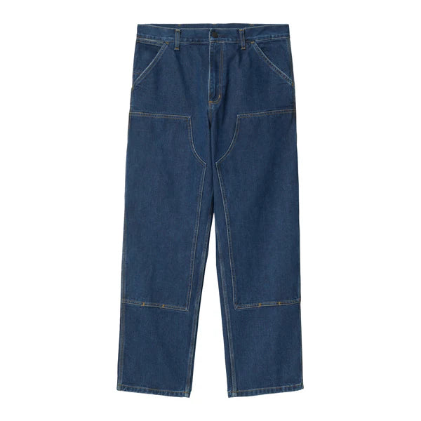 Carhartt WIP - DOUBLE KNEE PANT - BLUE STONE WASHED