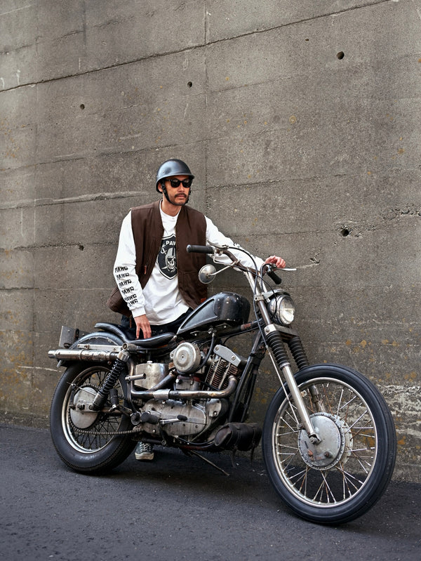 PAWG - HORROR PAWGERS L/S TEE - WHITE