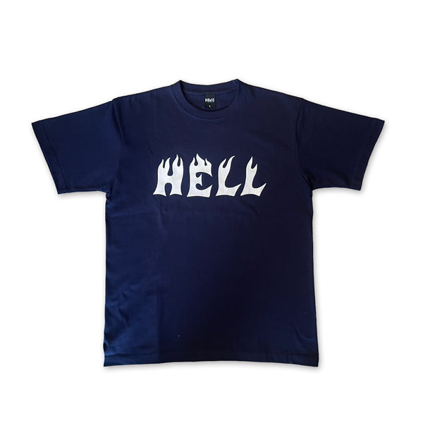 PAWG - HELL TEE - NAVY