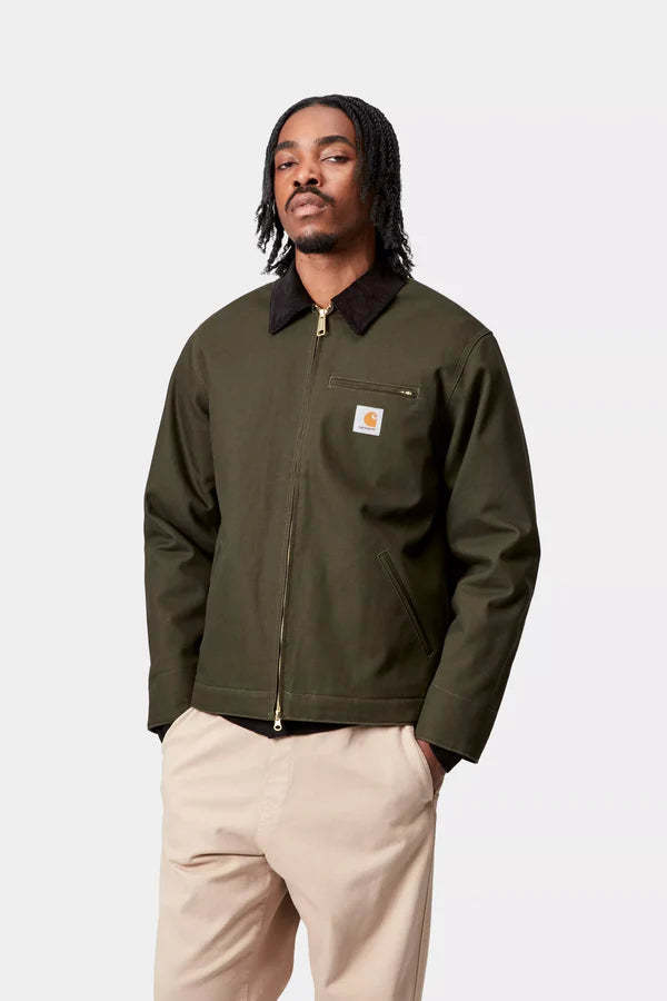 Carhartt WIP - DETROIT JACKET - OLIVE/BLACK(rigid)