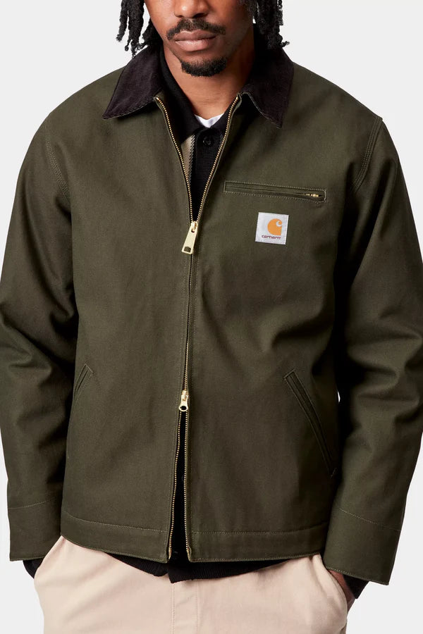 Carhartt WIP - DETROIT JACKET - OLIVE/BLACK(rigid)