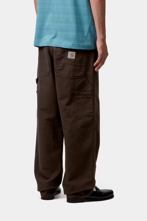 Carhartt WIP - SINGLE KNEE PANT - TABACCO RINSED