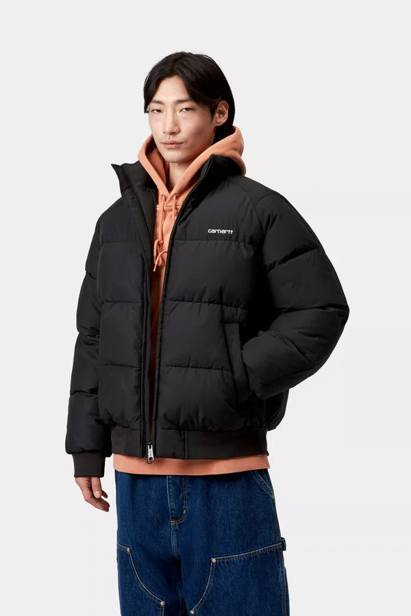 Carhartt WIP - NEBRASKA JACKET - BLACK / WHITE