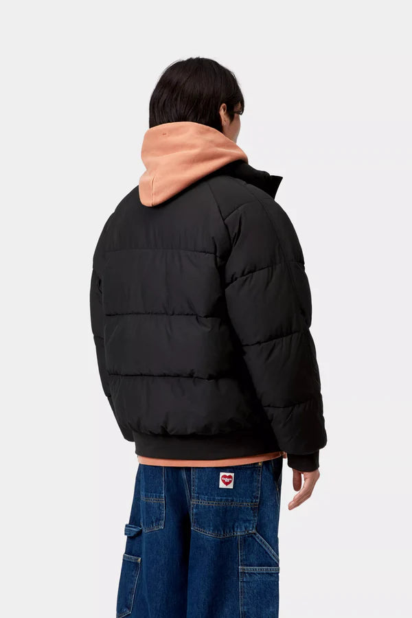 Carhartt WIP - NEBRASKA JACKET - BLACK / WHITE