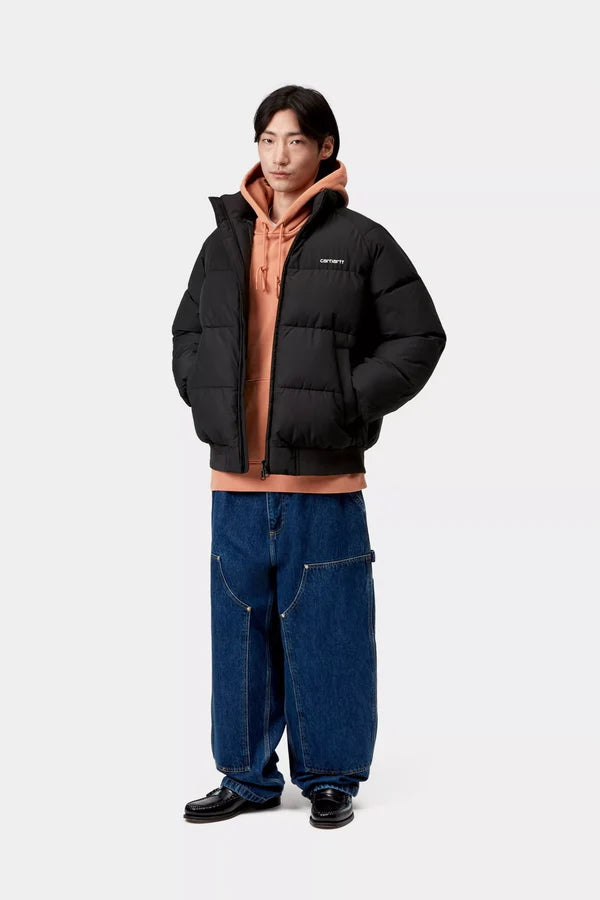 Carhartt WIP - NEBRASKA JACKET - BLACK / WHITE