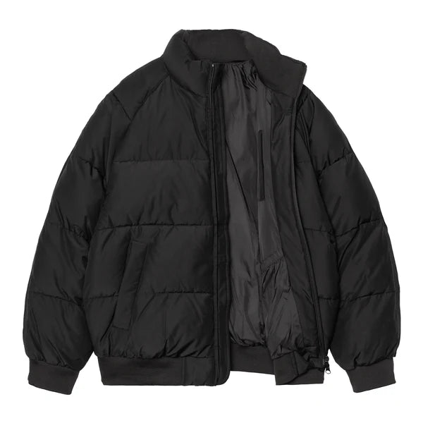 Carhartt WIP - NEBRASKA JACKET - BLACK / WHITE