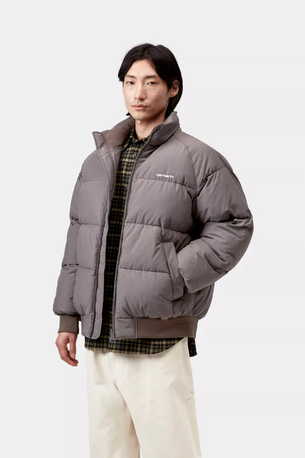 Carhartt WIP - NEBRASKA JACKET - PORPHRY / WHITE