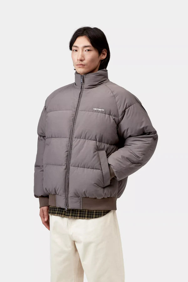 Carhartt WIP - NEBRASKA JACKET - PORPHRY / WHITE