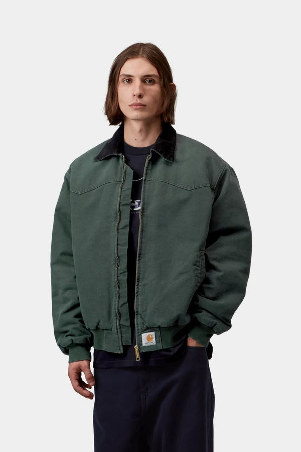 Carhartt WIP - OG SANTANA FE JACKET - RAVEN-BLACK SYONE CANVAS