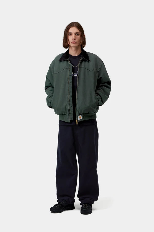 Carhartt WIP - OG SANTANA FE JACKET - RAVEN-BLACK SYONE CANVAS