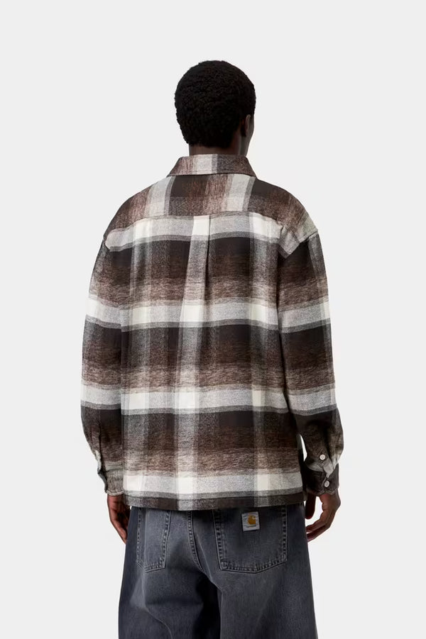 Carhartt WIP - L/S ESTERSON SHIRT - ESTERSON CHECK, TOBACCO