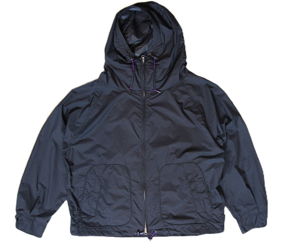 melple - N.R.N.R. HOODED JACKET - BLACK