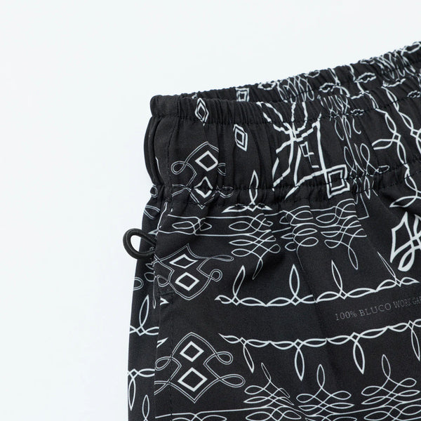 BEACHED DAYS × BLUCO - EASY SHORTS - CACTUS BLACK