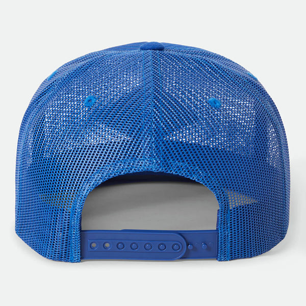 BRIXTON - LEAPER MP ALL MESH TRUCKER HAT - ROYAL