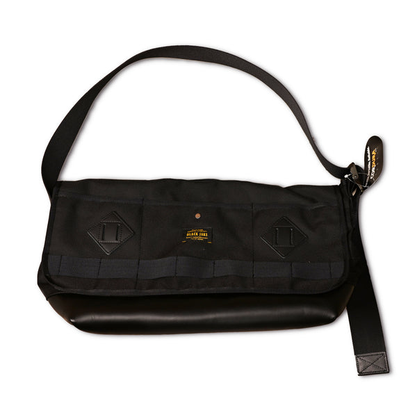 BLACK JAKS ×MASSTARD - MESSNGER BAG FROG - BLACK