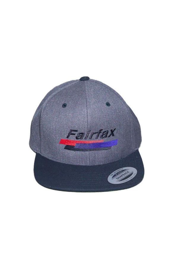 melple - TRUCKER CAP - FAIRFAX - CHARCOAL × BLACK