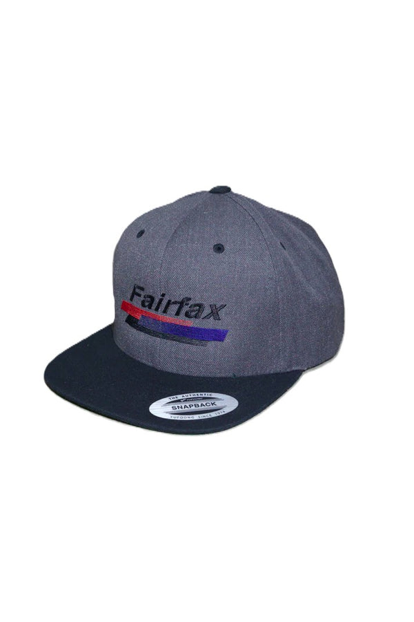 melple - TRUCKER CAP - FAIRFAX - CHARCOAL × BLACK