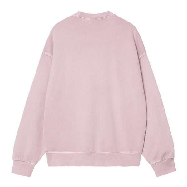 Carhartt WIP - NELSON SWEATSHIRT - HORTENSIA (garment dyed)