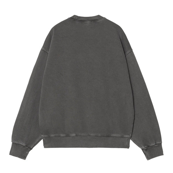 Carhartt WIP - NELSON SWEATSHIRT - GRAPHITE (garment dyed)