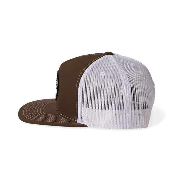 BRIXTON - OATH MP TRUCKER HAT- SEPIA / WHITE