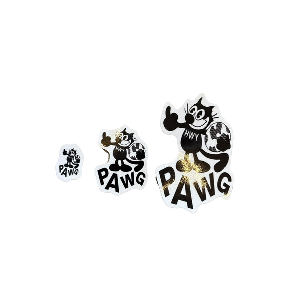 PAWG - "FTW" STICKER - SMALL