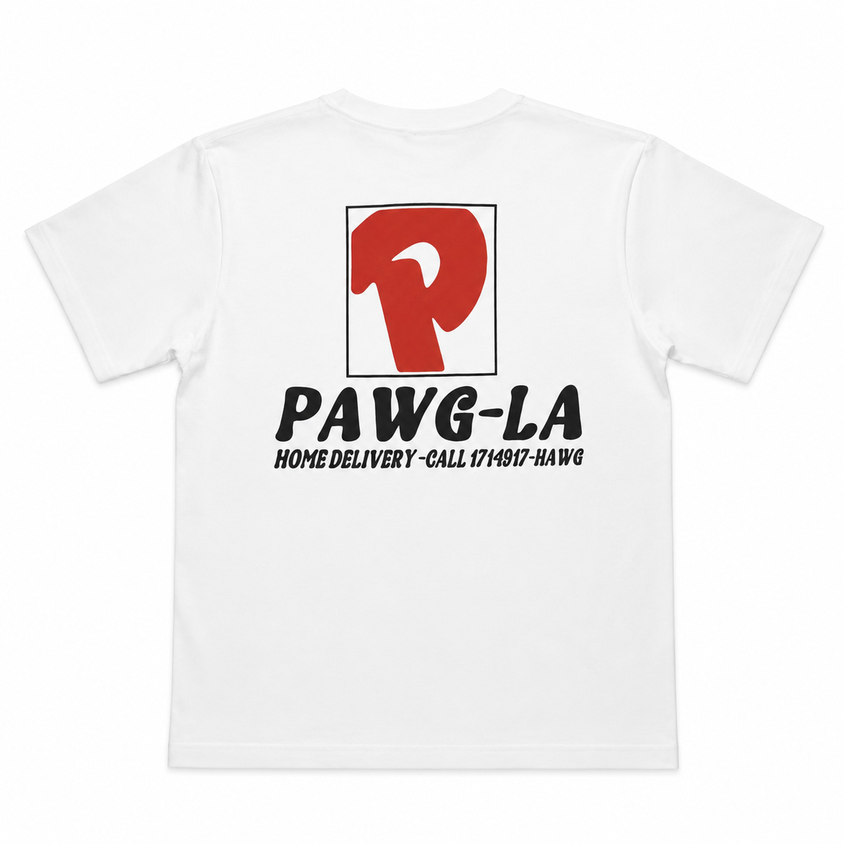 トップス JAKS GARAGE PAWG 60s rockn' roll micky T PAWG - PAWG OF DEATH TEE - WHITE – JAKS GARAGE