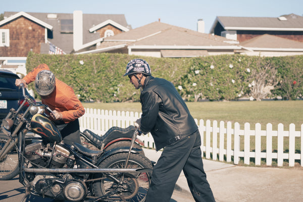 PAWG×FUELS - DOUBLE RIDERS JACKET - BLACK