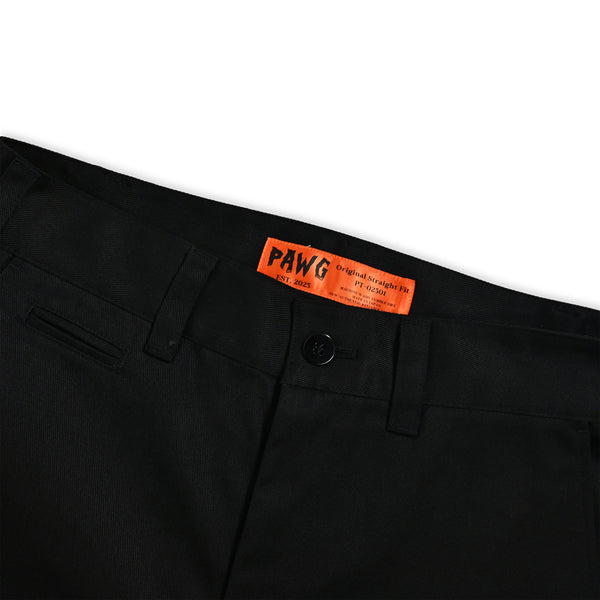 PAWG - ORIGINAL T/C WORK PANTS - BLACK