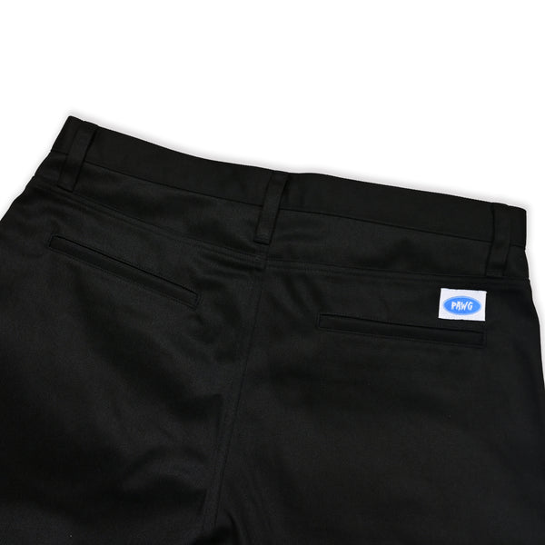 PAWG - ORIGINAL T/C WIDE TAPERED PANTS - BLACK