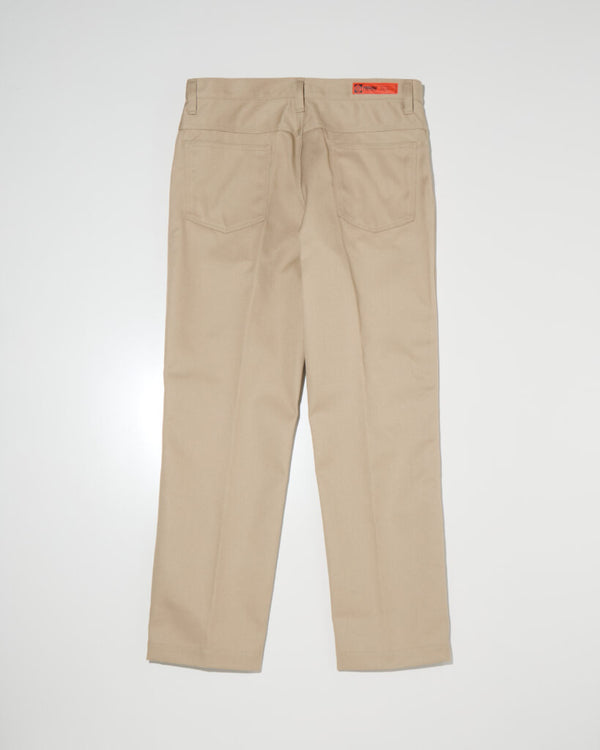 RADIALL - CNQ FRISCO STRAIGHT FIT PANTS - KHAKI