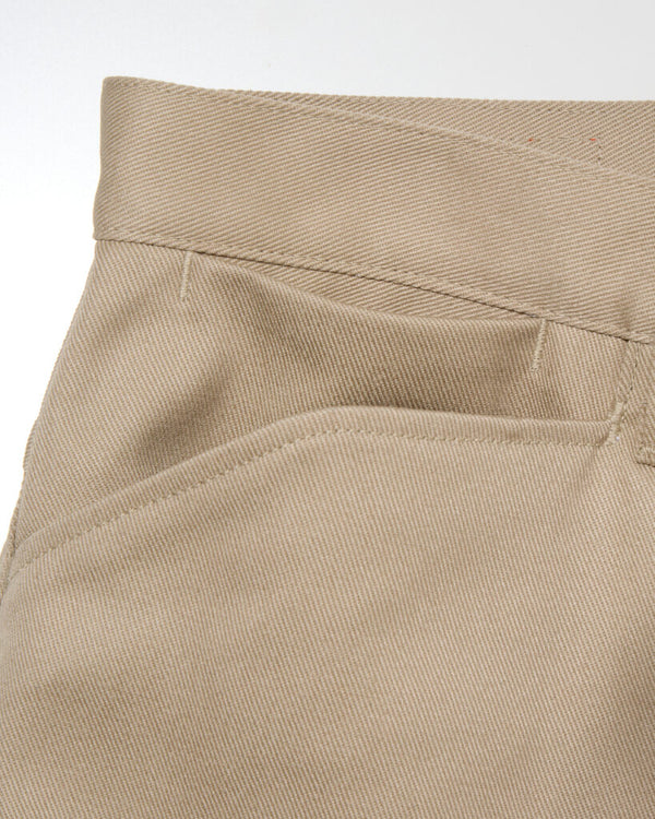 RADIALL - CNQ FRISCO STRAIGHT FIT PANTS - KHAKI