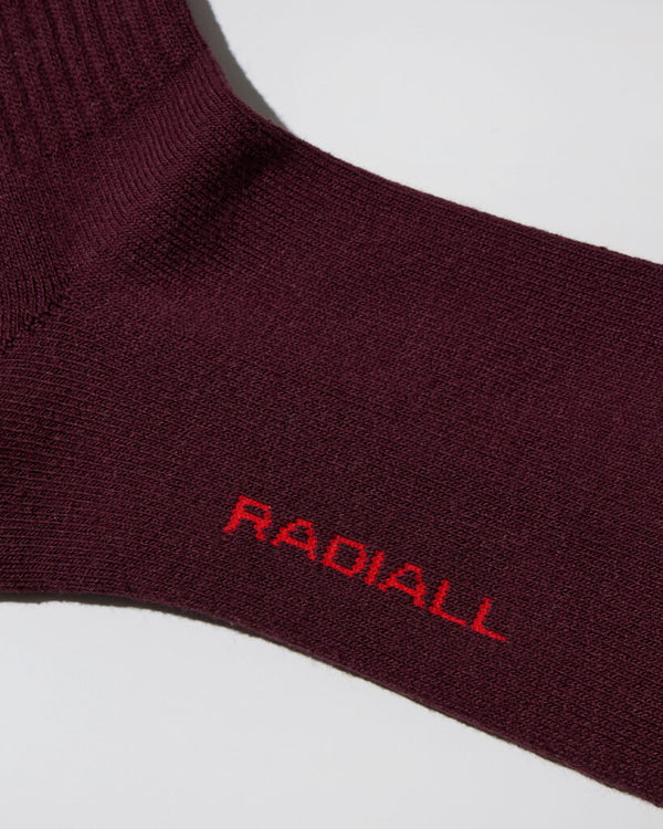 RADIALL - FLAMES - BURGUNDY