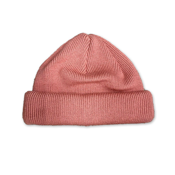 RACAL - ROLL KNIT CAP - PINK
