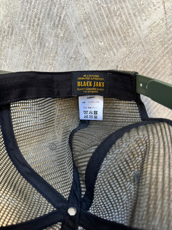 BLACK JAKS - USBJ ALL MESH CAP - OLIVE